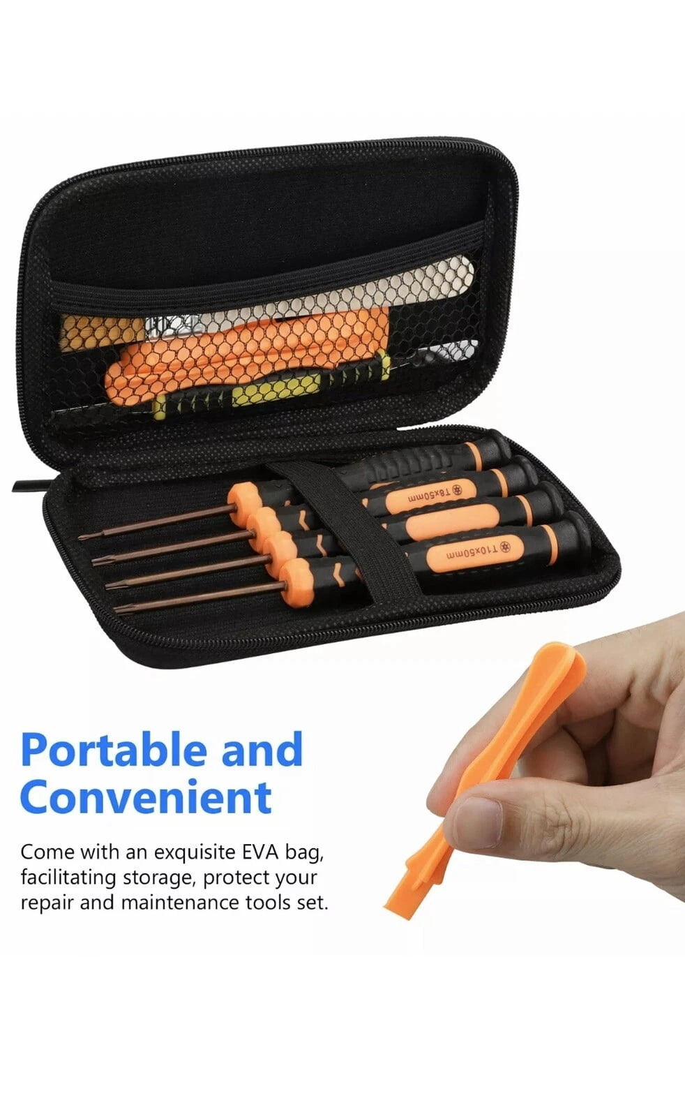 Tool Kit for Sony PlayStation 5, PlayStation 4 Pro & Nintendo Switch Repair Precision Screwdriver Set for Console Mai... - Image 4