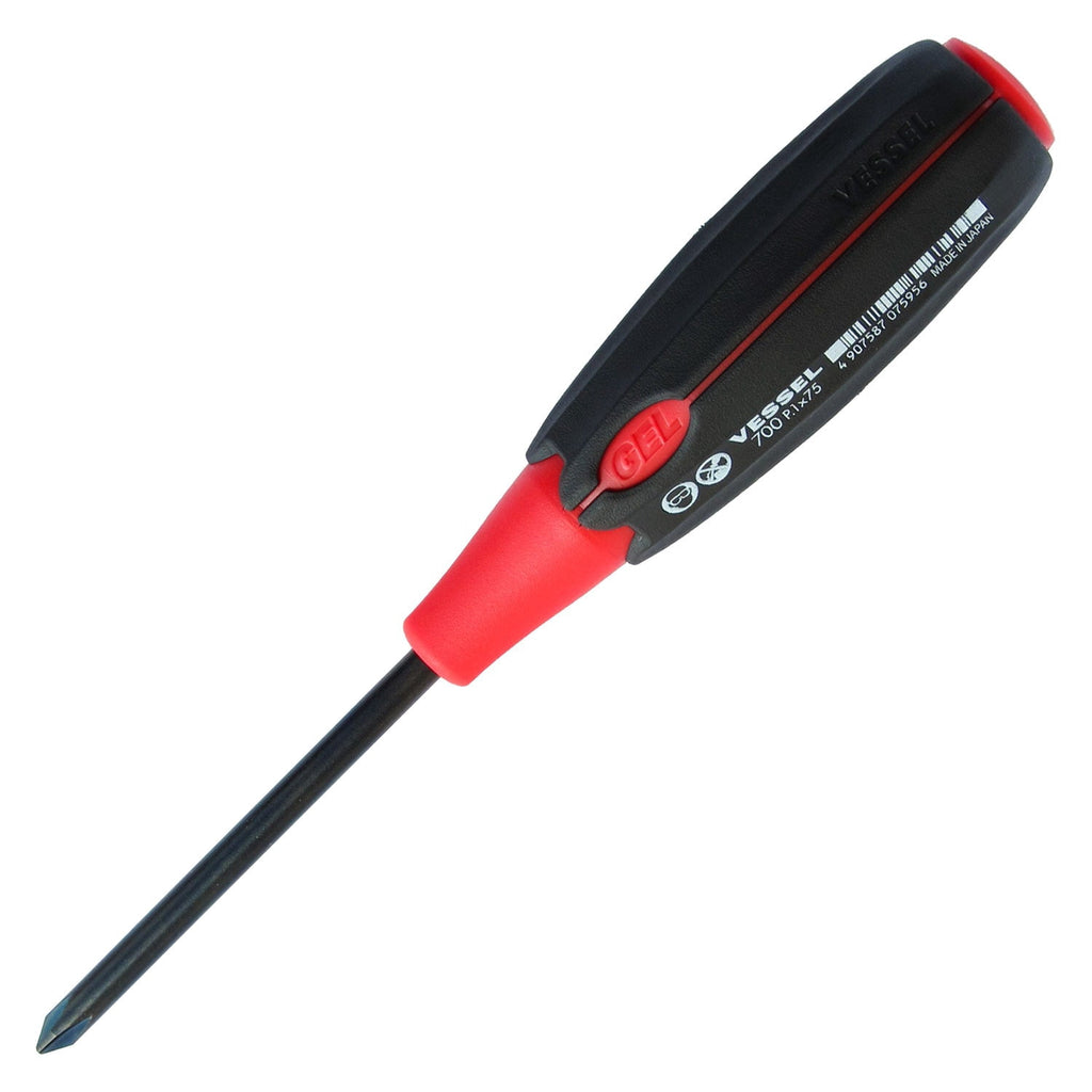 Vessel Tools SUPER CUSHION JIS Screwdriver 4PCS. Set - Image 2