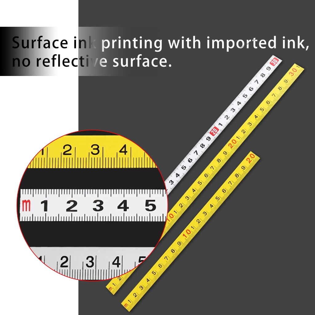 20/30/40cm High Precision Measurement Tool Tape Measure Portable Measuring Ruler for Home Crafts Adhesive Tape Measure - Image 6