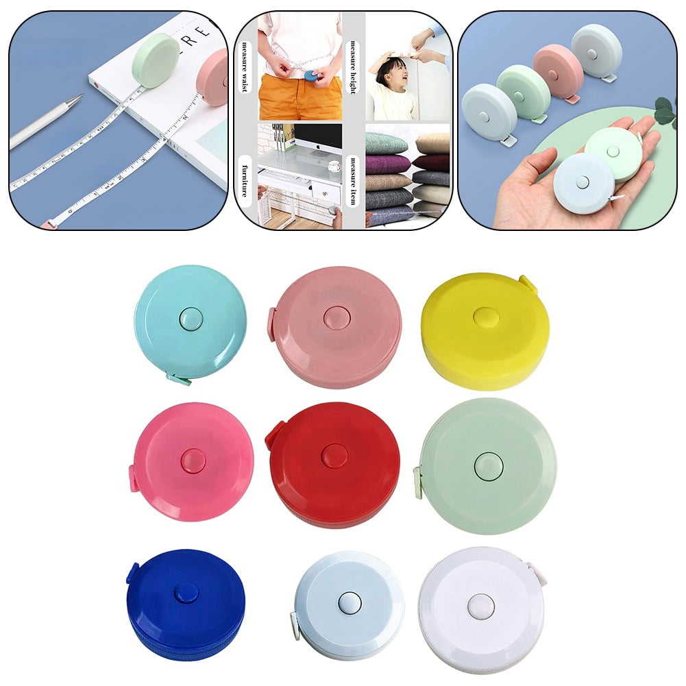1pc Retractable Body Measuring Tape 1.5M Measure Ruler For Dress Makers Tailors - Image 5