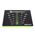 OEMTools 12 Piece RingStop Reversible Ratcheting Wrench Set (Metric)