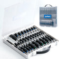 34-Piece Impact Magnetic Nut Driver Screwdriver Set with Accessories